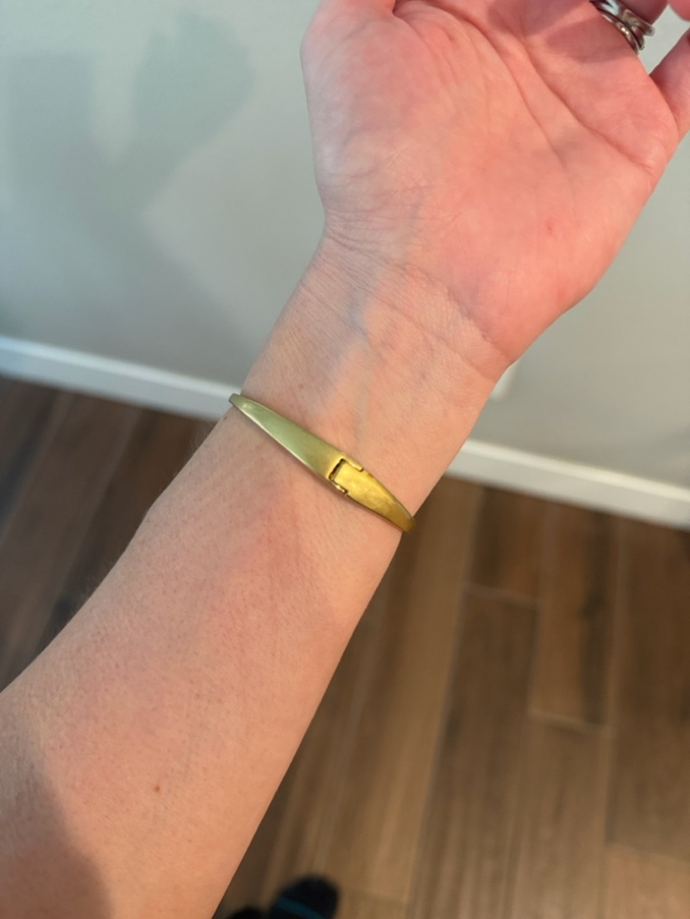 Madewell Looker Hinge Cuff Bracelet - Picture 3 of 5
